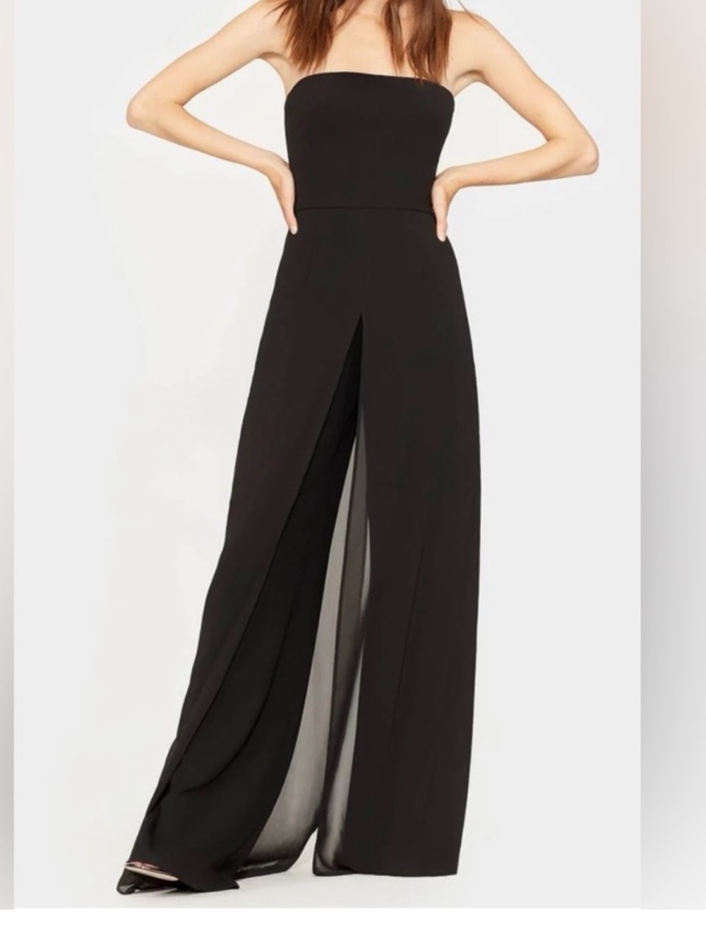 Halston Heritage Black Jumpsuit